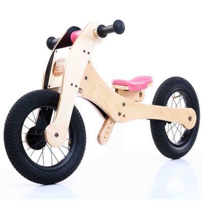 Loopfiets 2-in-1 (hout)