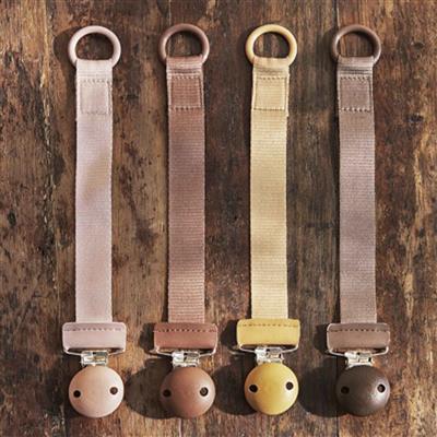 Pacifier chain wood Elodie