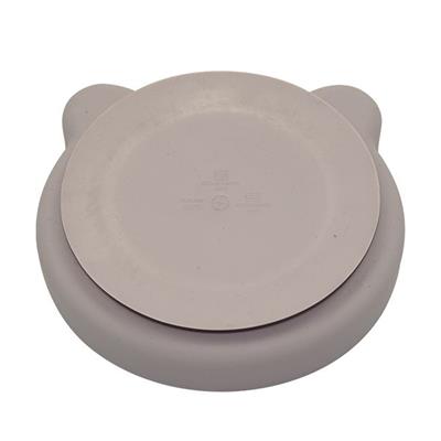 Plate with suction cup (bear)