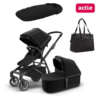 Kinderwagen sleek (incl. reiswieg)