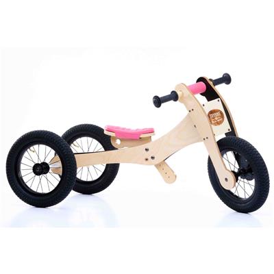 Loopfiets 2-in-1 (hout)