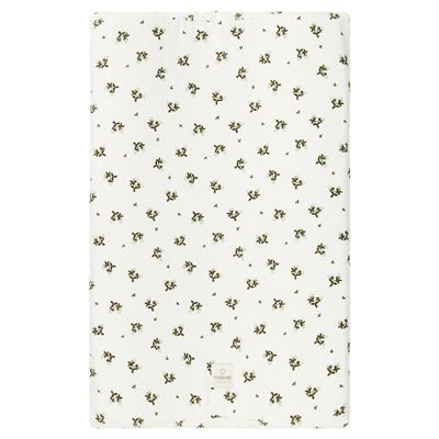 Laundry pillow cover blooming clover