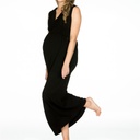 Robe d'allaitement maxi tencel