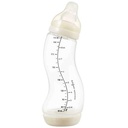 S-shaped feeding bottle (250ml, natural)