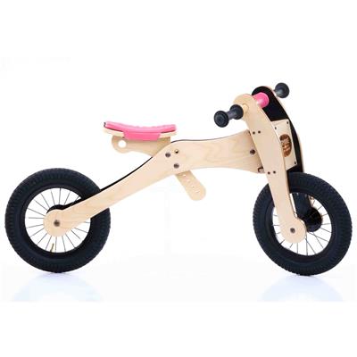 Balance bike 2-in-1 (wood)