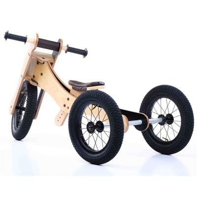 Balance bike 2-in-1 (wood)