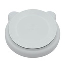 Plate with suction cup (bear)