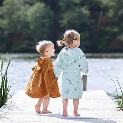 Bathrobe (3-4y) sea friends