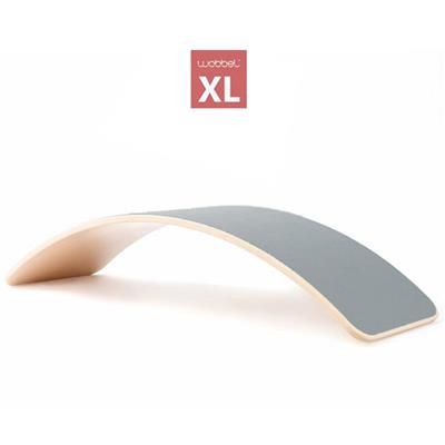 Balance board XL (clear lacquered with felt)