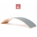 Balance board XL (clear lacquered with felt)