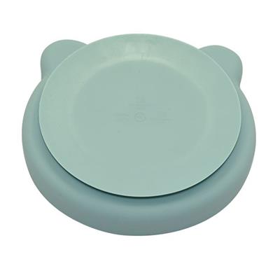 Plate with suction cup (bear)