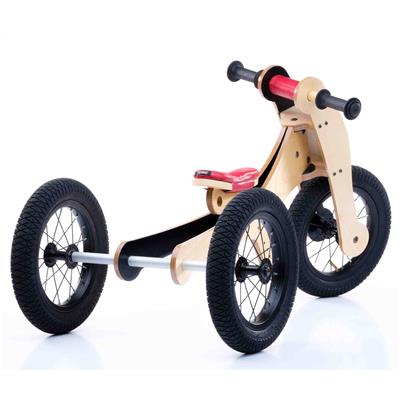 Balance bike 2-in-1 (wood)