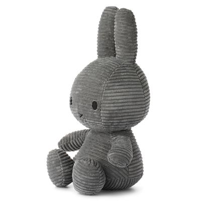 Peluche Miffy en velours côtelé (33cm)