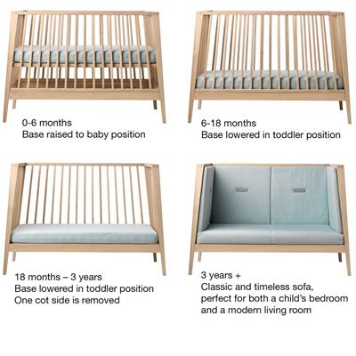 Cot (excl. mattress) linea