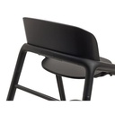 Chaise de salle à manger Girafe noir