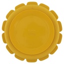 Silicone plate with compartments and suction cup