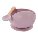 Bowl with suction cup (including spoon) b-suction