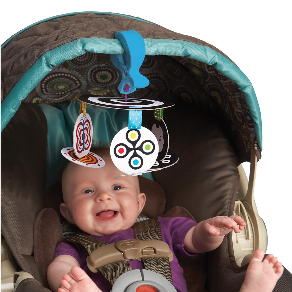 Mobile 'to go' infant stim