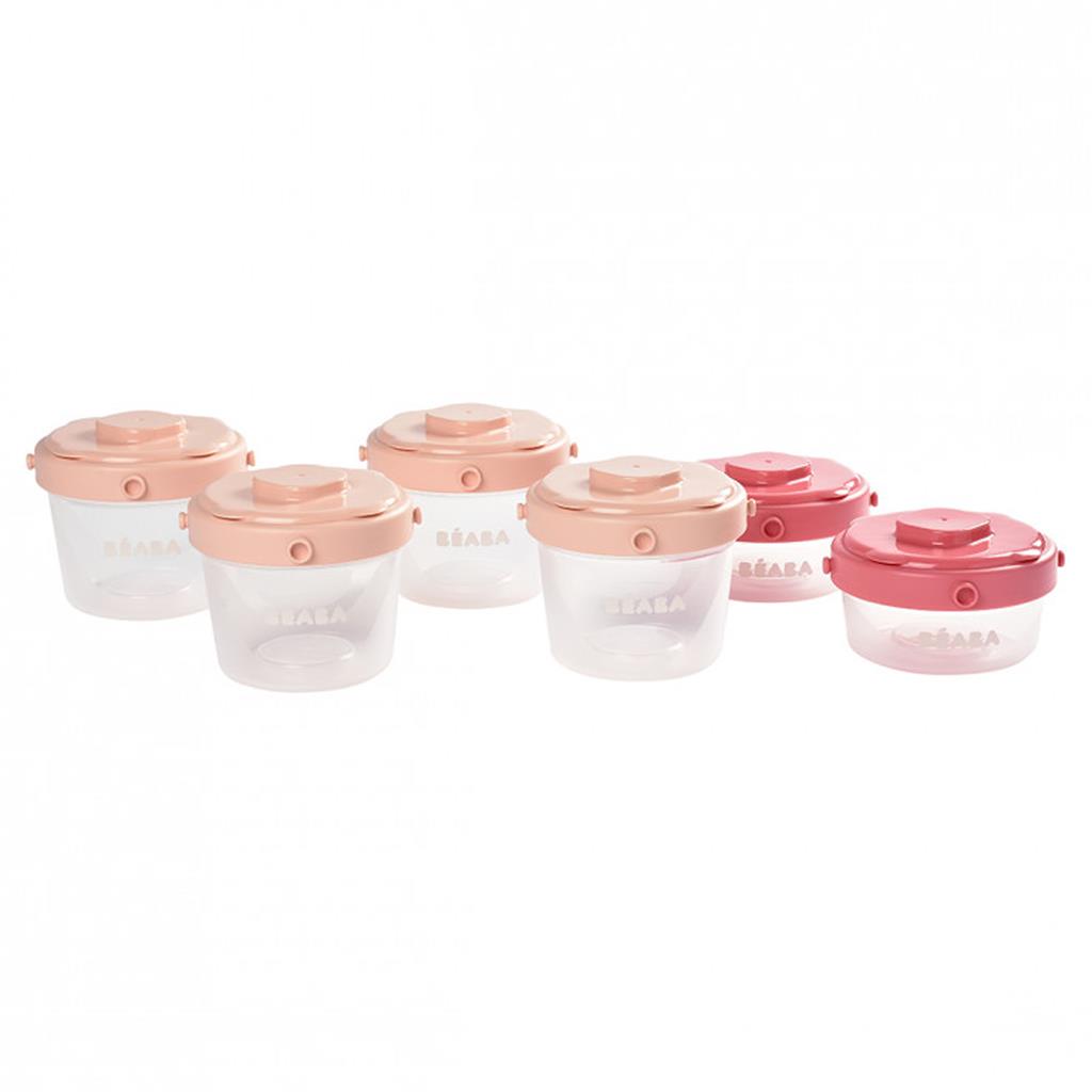 Set of storage pores 2x60ml + 4x120ml