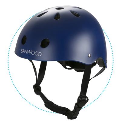 Bicycle helmet dark blue