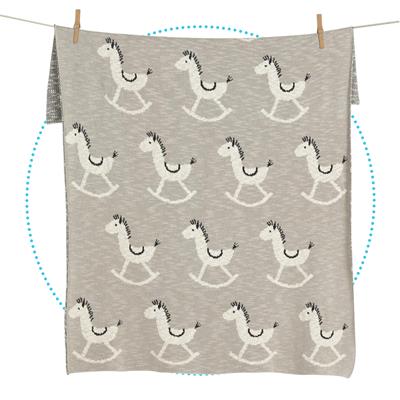 Blanket jersey on the go (XL, rock horse)