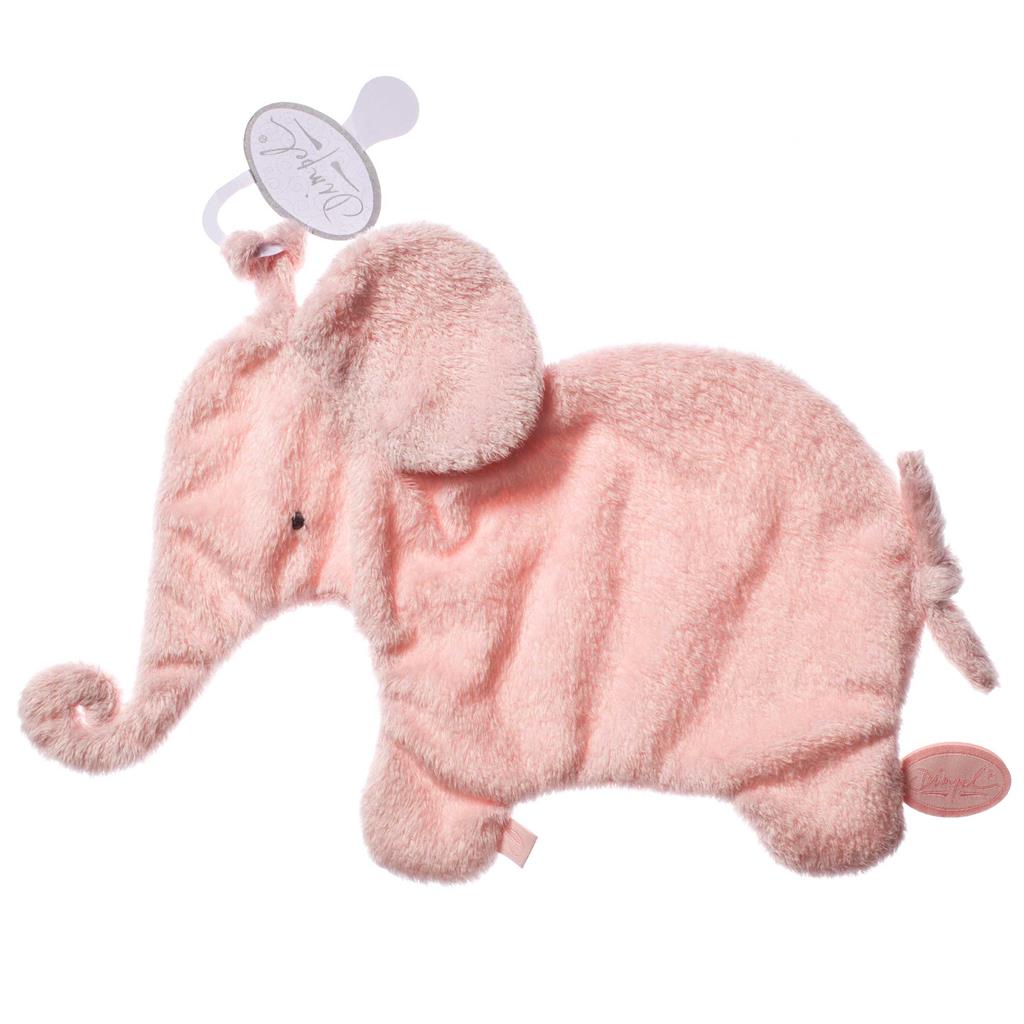 Dummy cloth éléphant Oscar rose