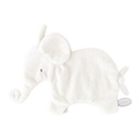 Pacifier cloth elephant Oscar white