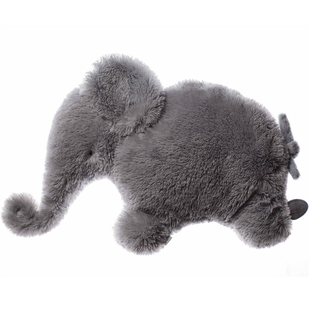 Peluche éléphant Oscar crêpe gris clair