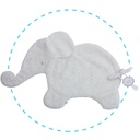 Doudou elephant Oscar white