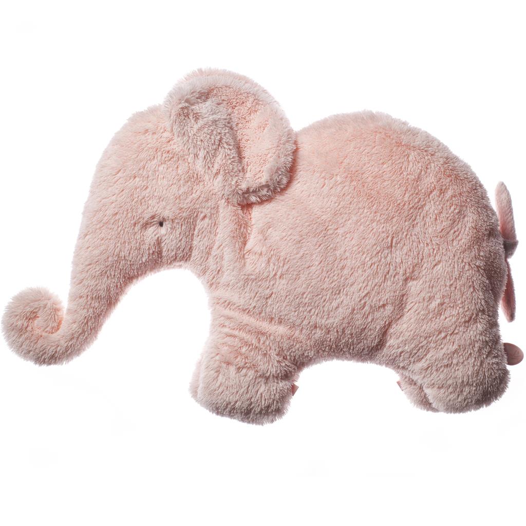 Cuddly elephant Oscar pillou rose