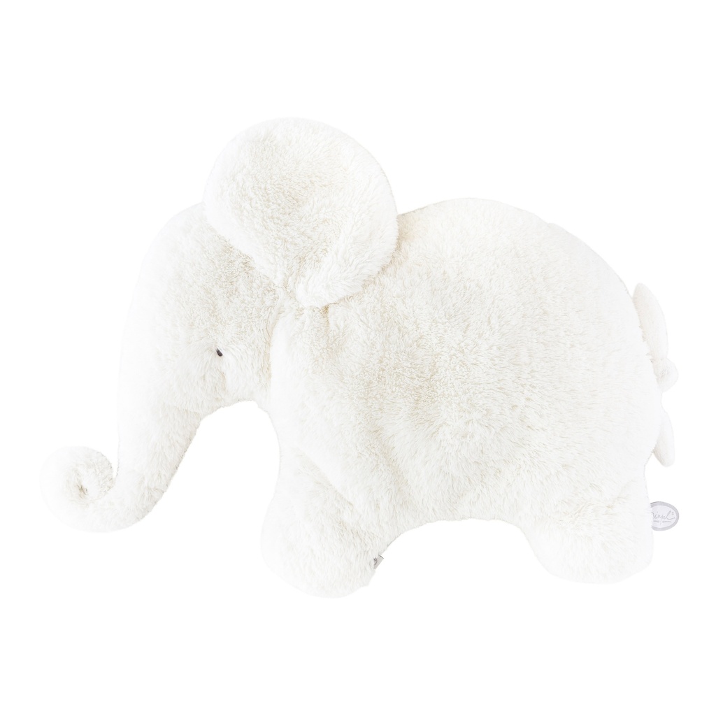 Peluche éléphant Oscar pillou blanc