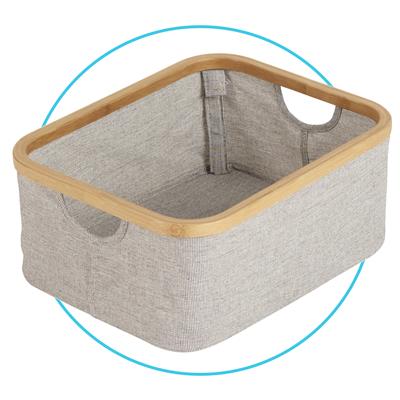 Basket for vanity Smart (cotton/bamboo)