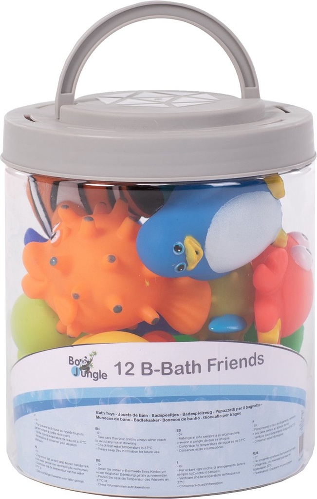 Bath toys (12 pieces) b-friends