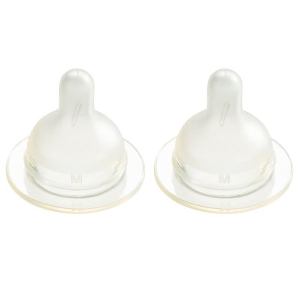 Teat (2pcs) natural wide (medium)