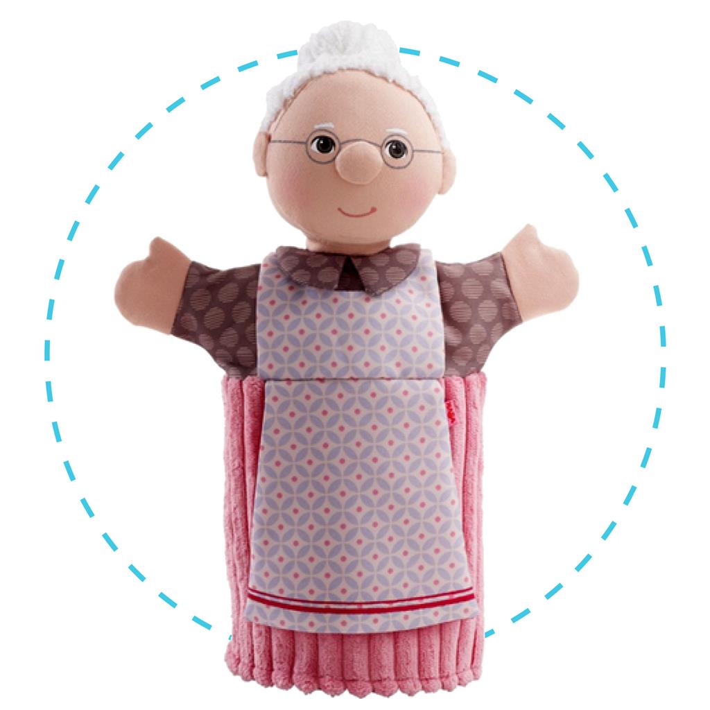 Hand puppet grandma