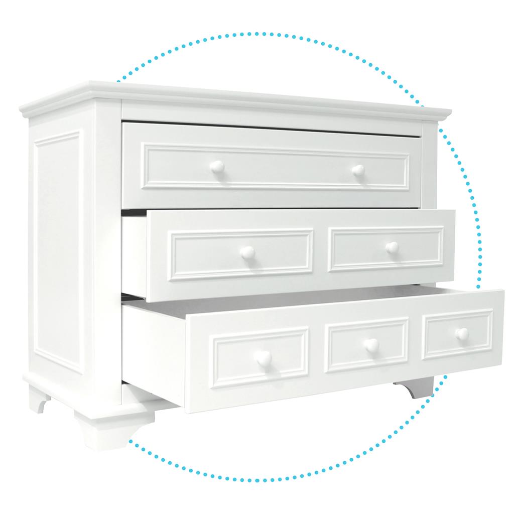 Dresser 3 drawers Charlotte