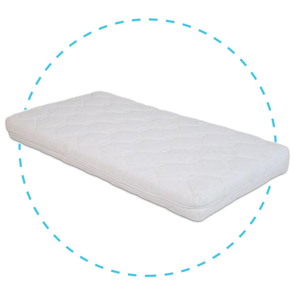 Mattress comfort (padded) crib Marie