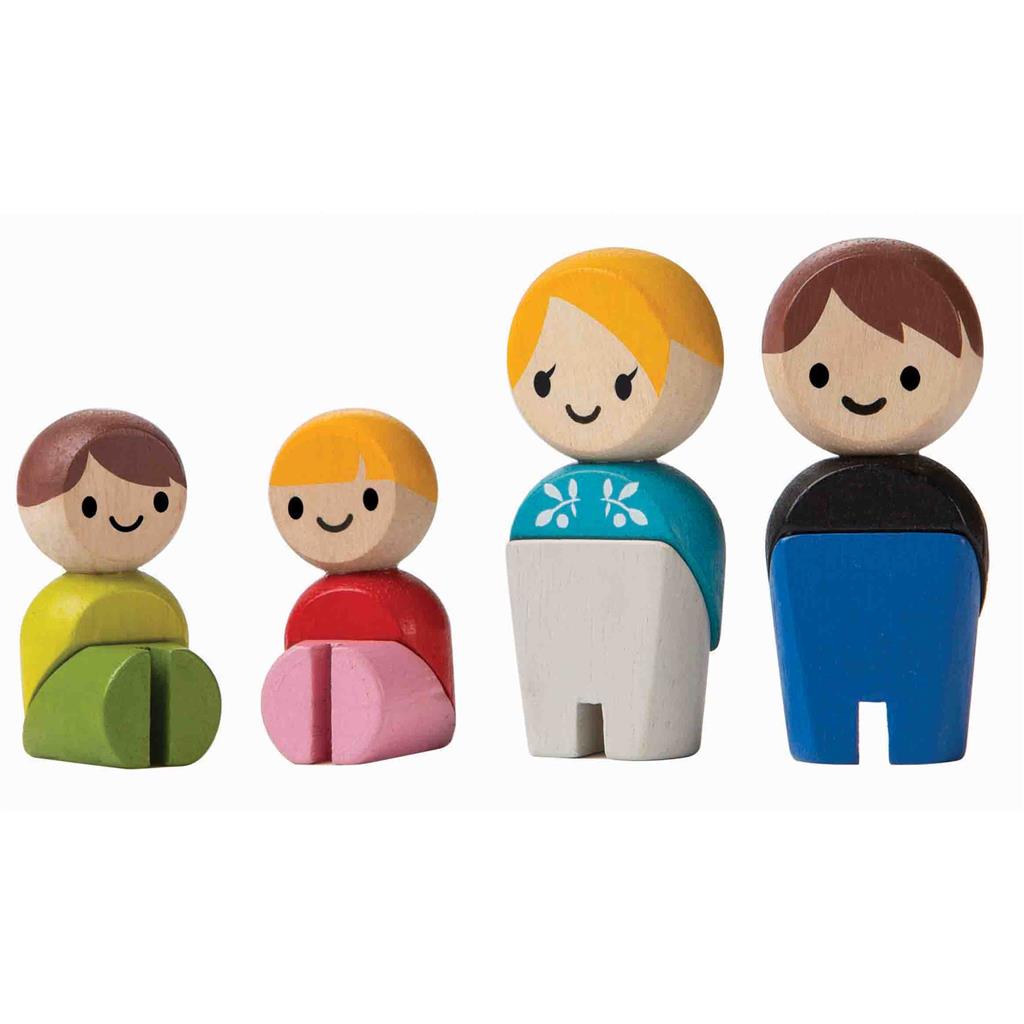 Figuren Europese familie Plan Toys