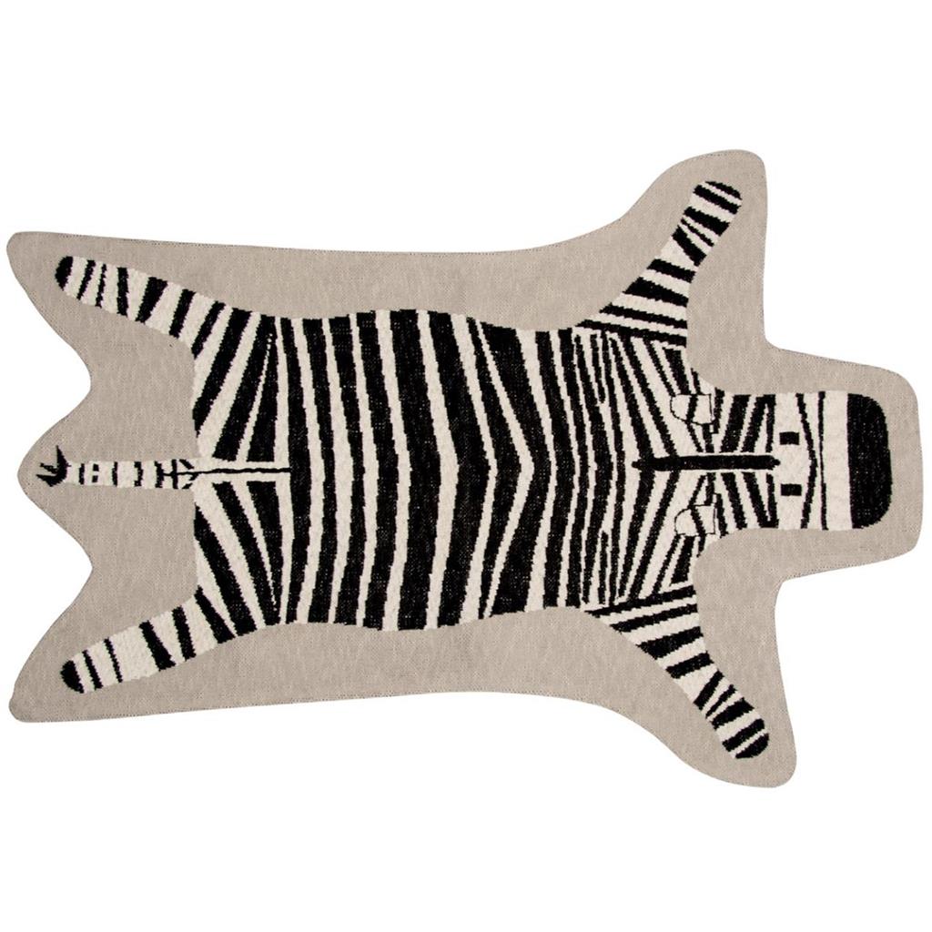 Carpet tricot zebra (97x132cm)