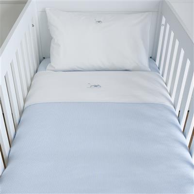 Donsovertrek bed en sloop (100x135cm)