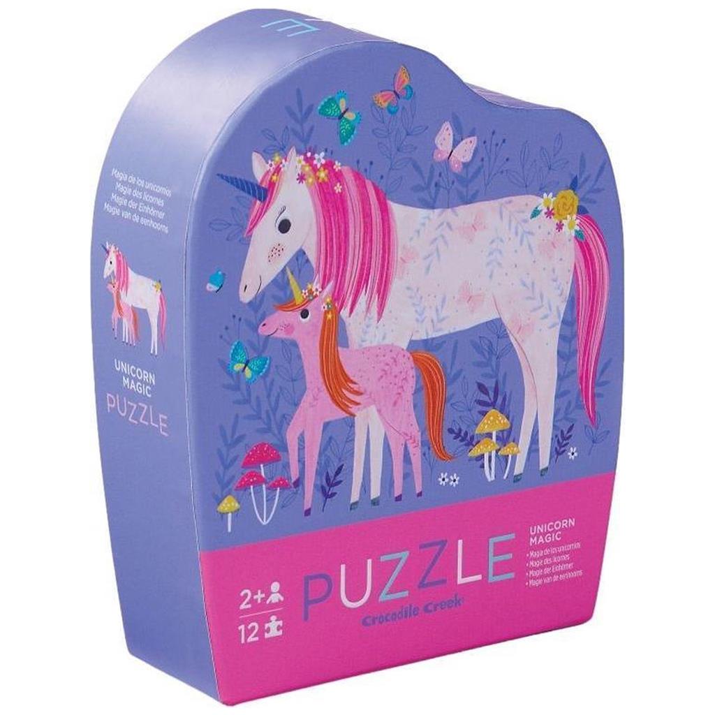 Puzzle mini (12 pieces) unicorn