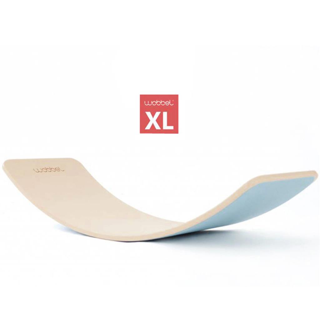 Balance board XL (clear lacquered with felt)