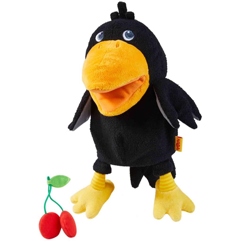 Hand puppet raven Theo