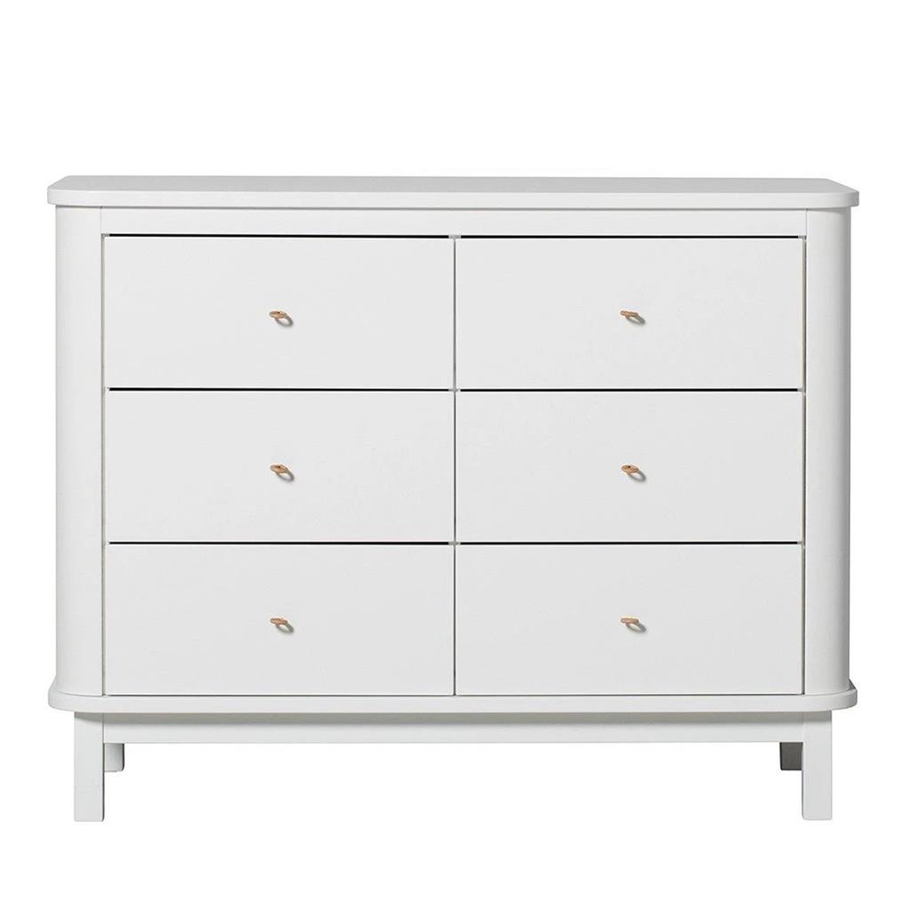 Dresser 6 drawers (white)