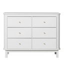 Dresser 6 drawers (white)