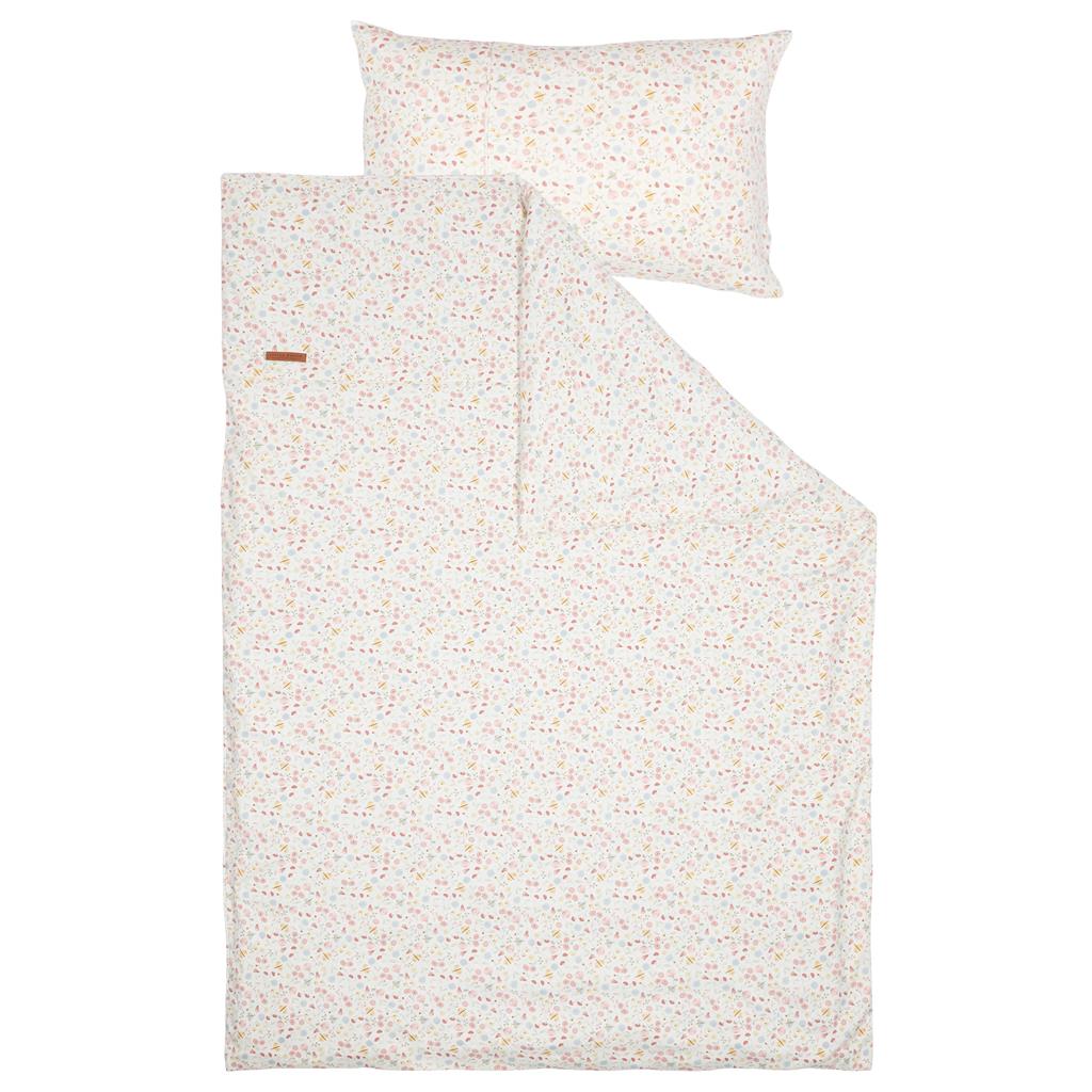 Enveloppe de couette lit fleurs&papillons