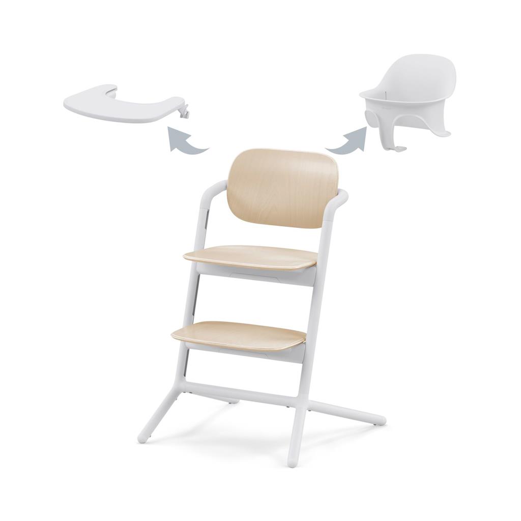 Chaise de salle à manger lemo 3-in-1