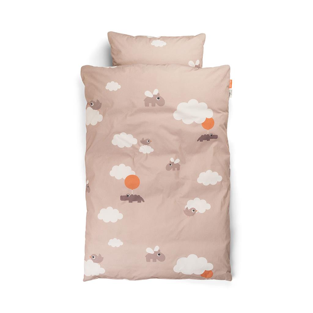 Duvet cover baby Happy clouds