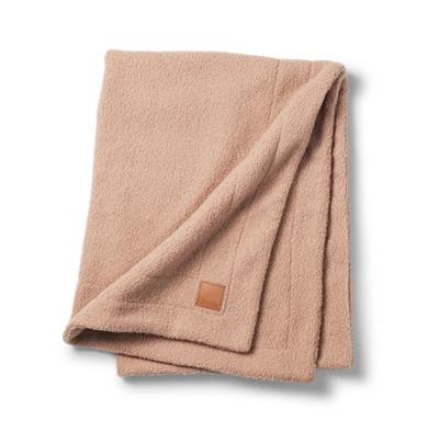 Couverture velours perle Elodie