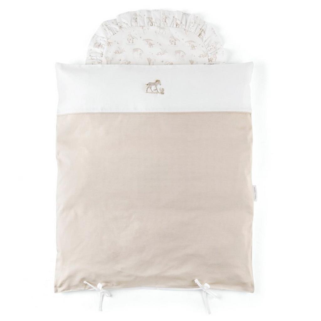 Donsovertrek park/wieg (80x70cm) + sloop